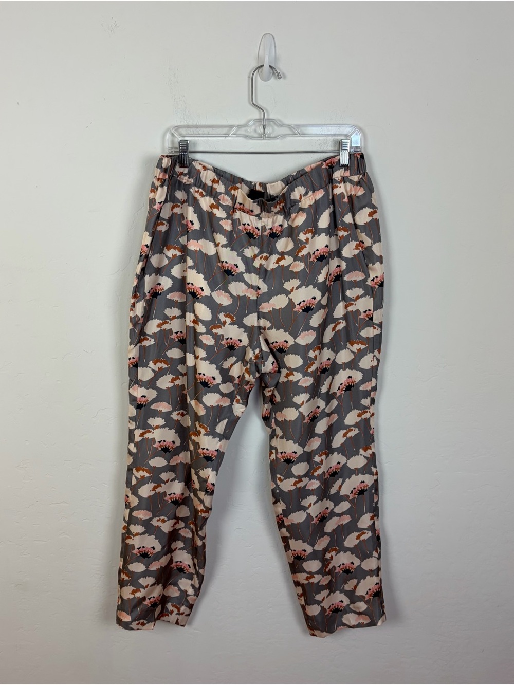 J. Crew Collection Floral Silk Straight Leg